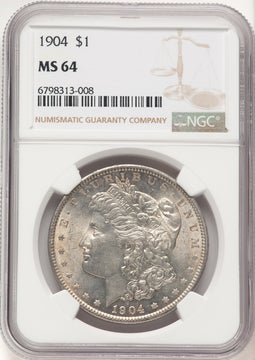 1904 Morgan Dollar NGC MS64 (781774015)