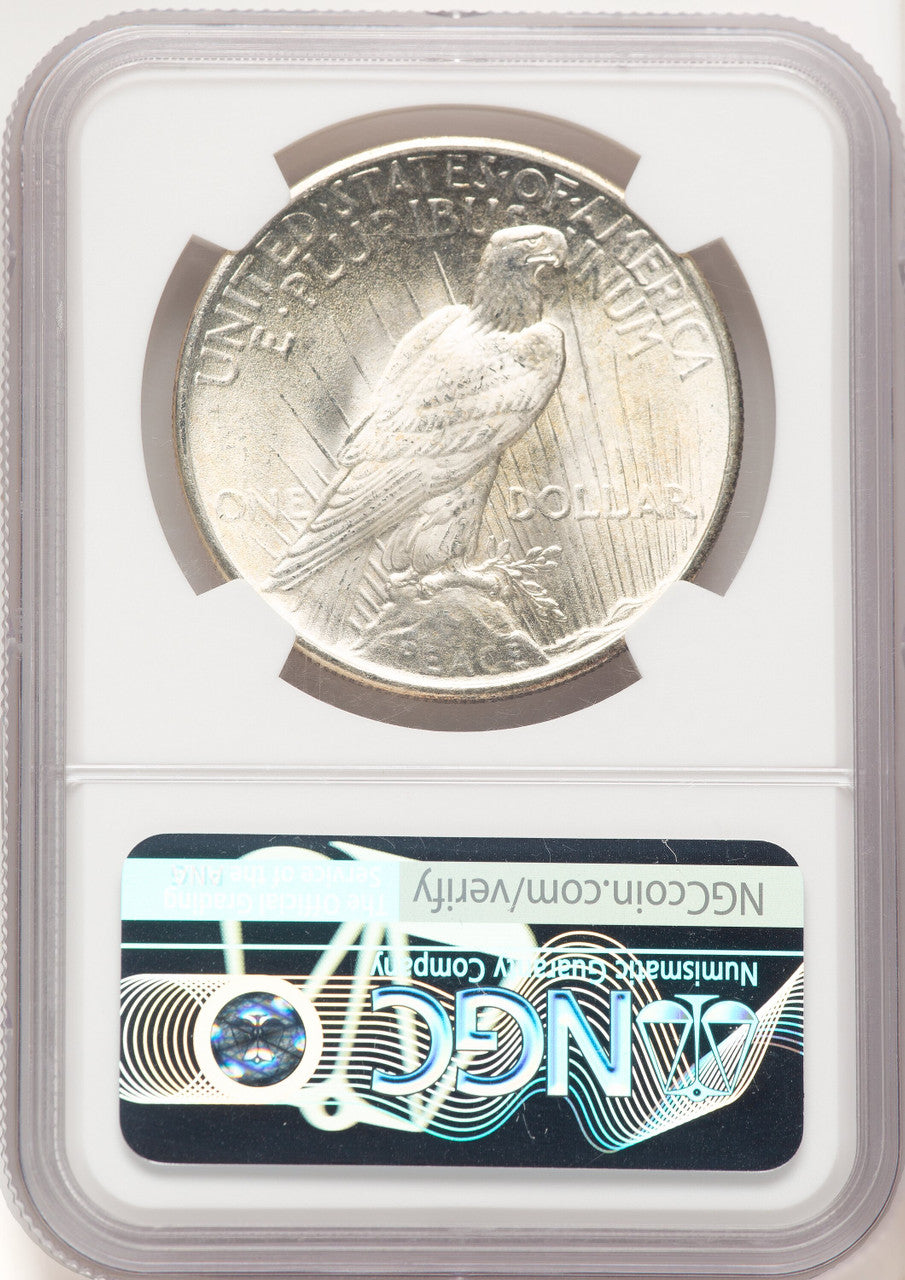 1925 Peace Dollar NGC MS67 (781774018)