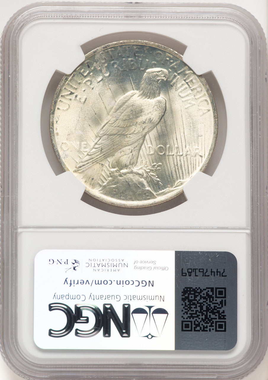 1923 Peace Dollar NGC MS67+