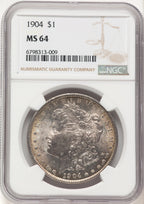 1904 Morgan Dollar NGC MS64 (781774029)