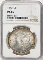 1879 Morgan Dollar NGC MS66 (781774030)