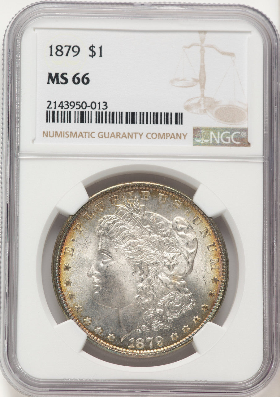 1879 Morgan Dollar NGC MS66 (781774030)