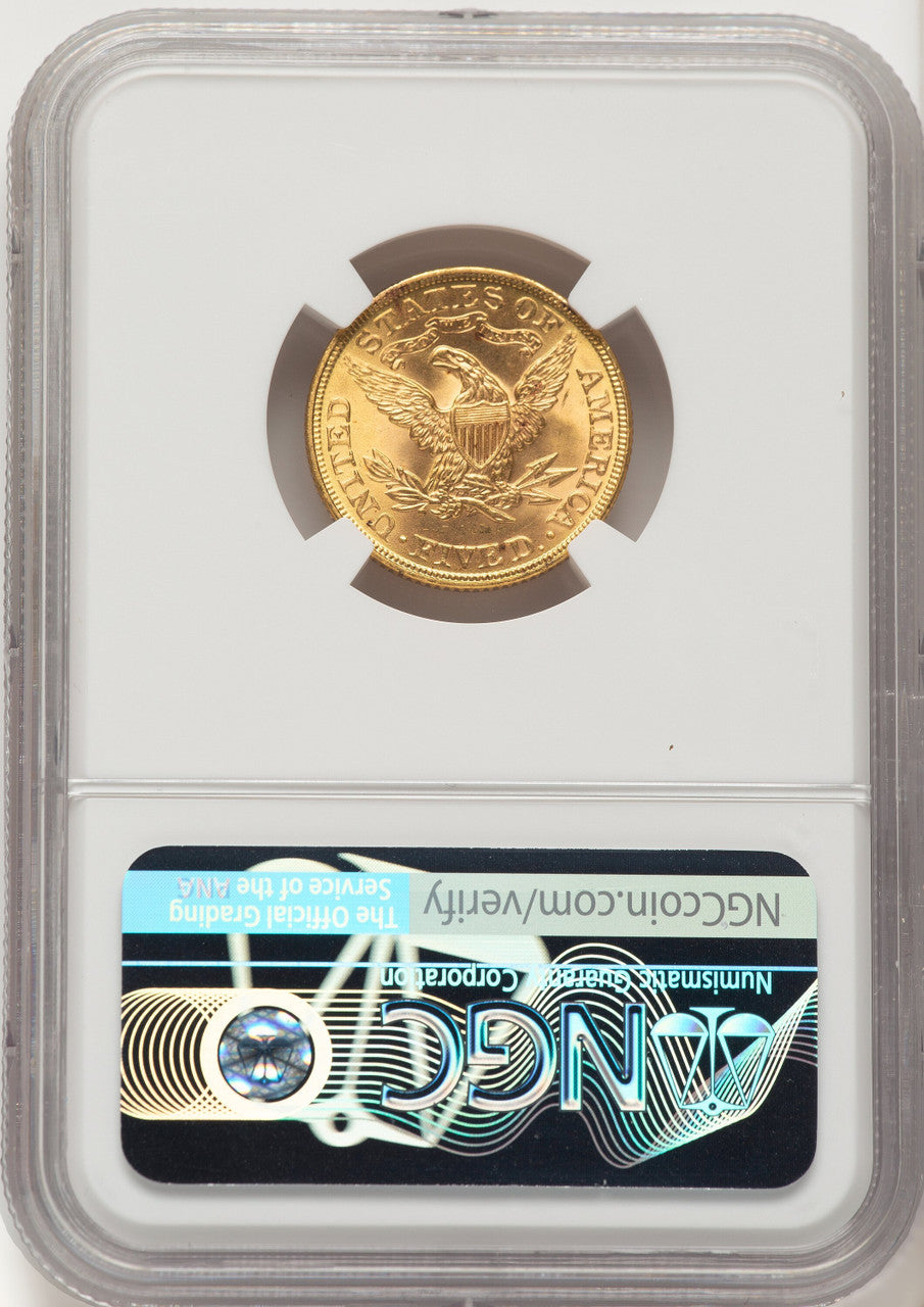 1900 $5 Liberty Half Eagle NGC MS65 (781885004)