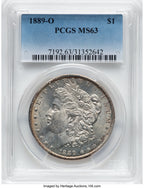 1889-O Morgan Dollar PCGS MS63 (781934006)