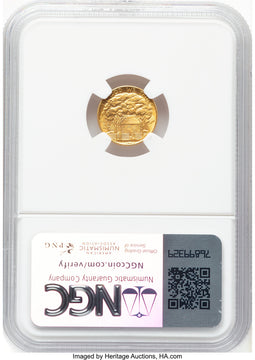 1922 G$1 Grant With Star Commemorative Gold NGC MS66+
