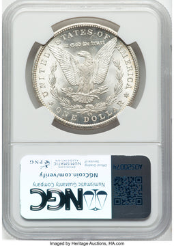 1885-CC Morgan Dollar NGC MS65 (781983009)