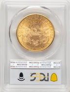 1891-S $20 Liberty Double Eagle PCGS MS65