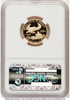 2012-W Proof Gold Eagle 1/4 oz Brown Label NGC PF70