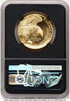 2019-W G$100 American Liberty High Relief Enhanced 2021 US Mint Auction Mike Castle NGC MS70