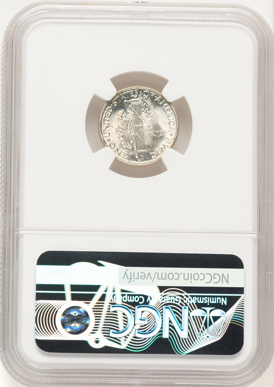 1929 10C FB Mercury Dime NGC MS67 (782132004)