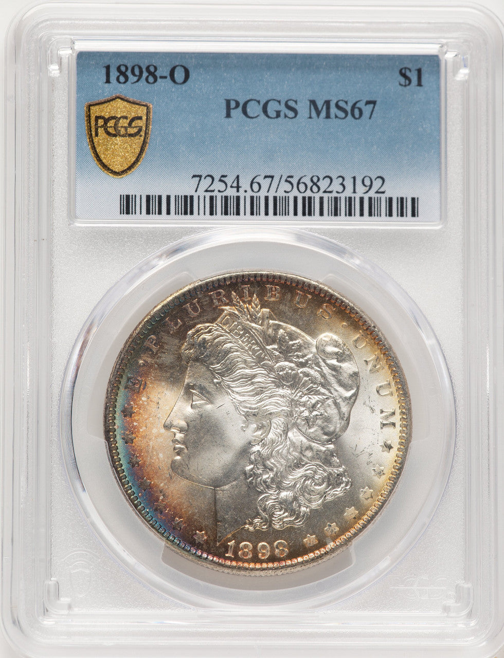 1898-O Morgan Dollar PCGS MS67 (782132028)