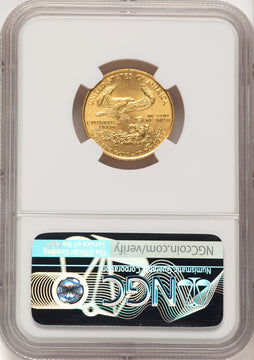 1993 $10 Quarter-Ounce Gold Eagle NGC MS69