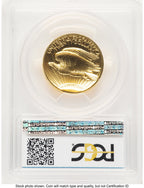2009 G$20 Ultra High Relief PL Blue Gradient PCGS MS70