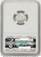 2007-W Burnished Platinum Eagle 1/10 oz Brown Label NGC MS70