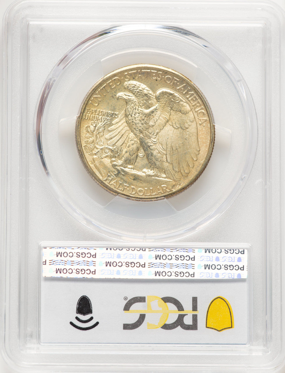 1943-D 50C CAC Walking Liberty Half Dollar PCGS MS67+
