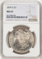 1879-S Morgan Dollar NGC MS67 (782214021)