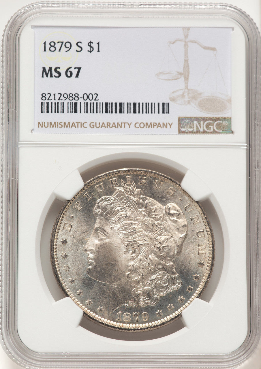 1879-S Morgan Dollar NGC MS67 (782214021)