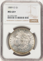1889-O Morgan Dollar NGC MS64+ (782214027)