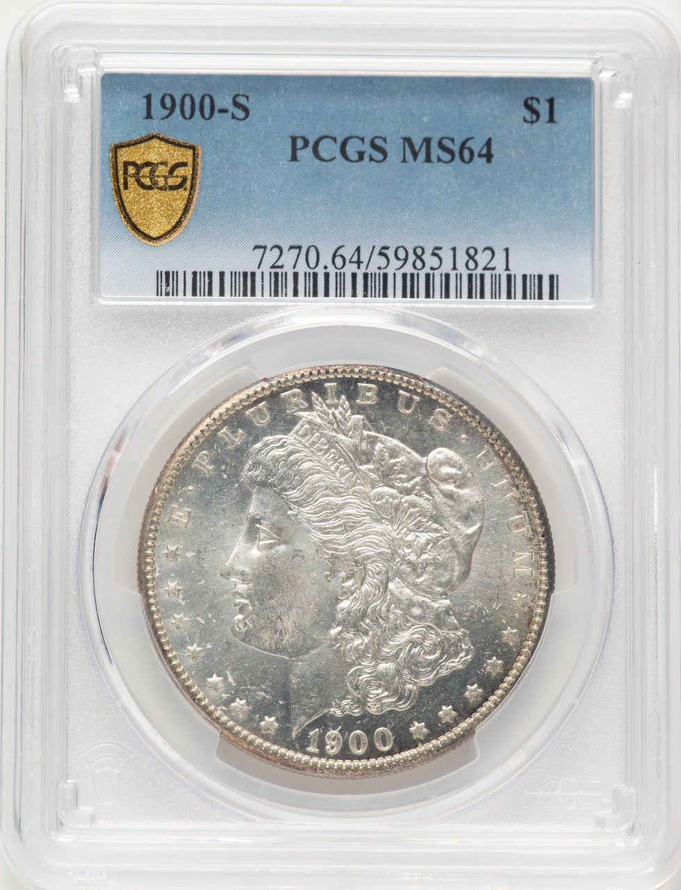 1900-S Morgan Dollar PCGS MS64 (782214035)