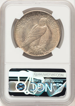 1921 Peace Dollar NGC MS64 (782214039)