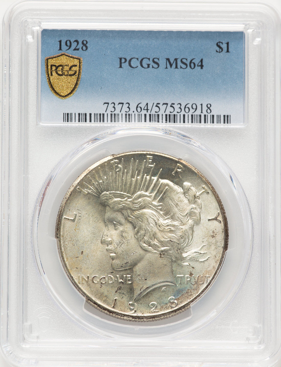 1928 Peace Dollar PCGS MS64 (782214043)