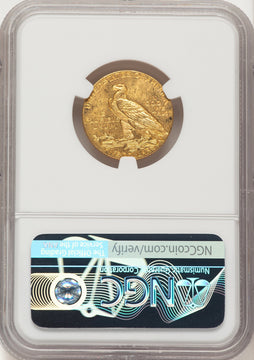 1908 $5 Indian Indian Half Eagle NGC MS63 (782214054)