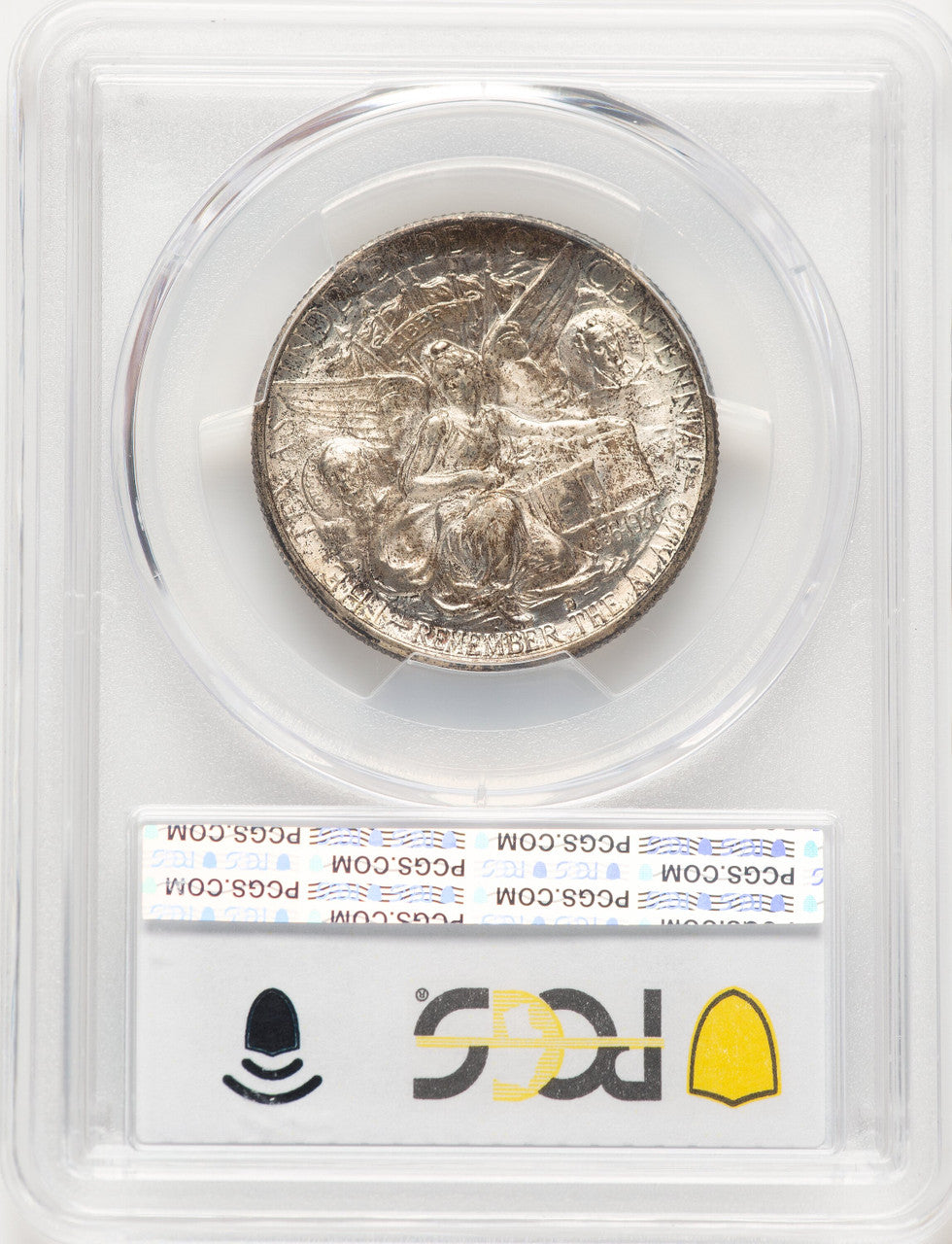 1936-D 50C Texas Commemorative Silver PCGS MS67 (782214069)