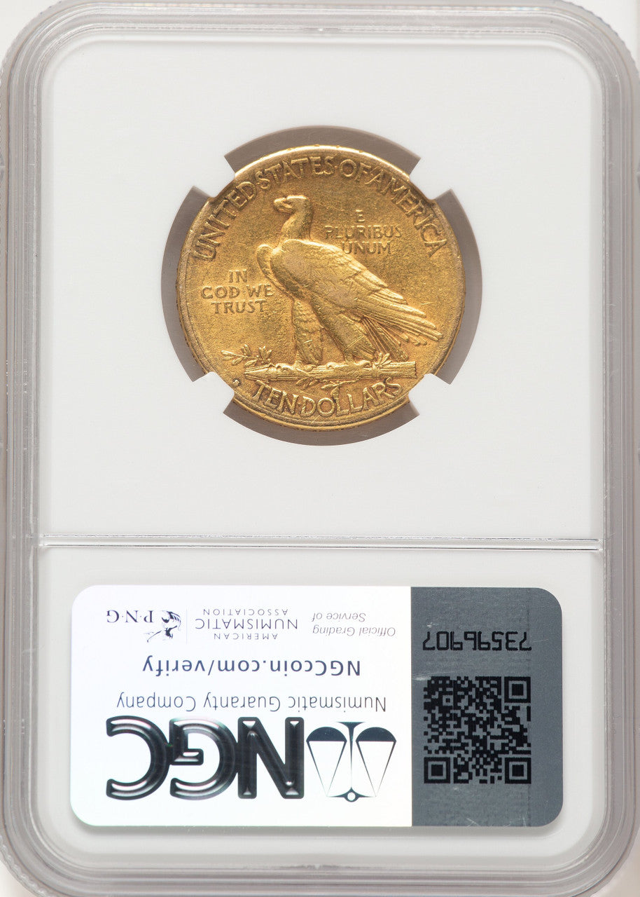 1914-S $10 Indian Eagle NGC AU53