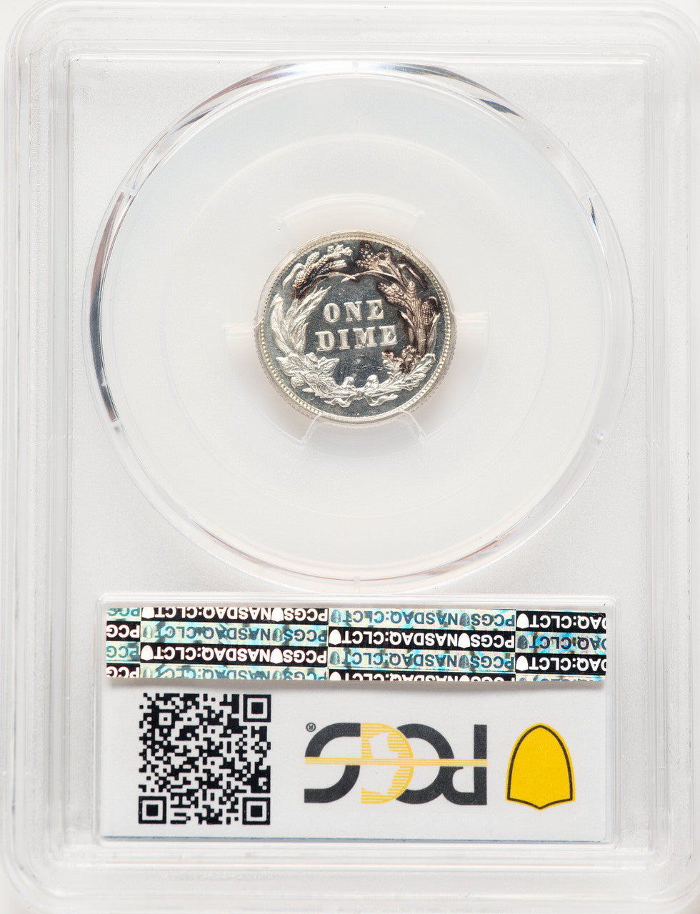 1898 10C Proof Barber Dime PCGS PR67