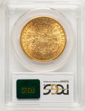 1884-CC $20 Liberty Double Eagle PCGS MS61 (782356001)