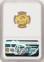 1825 $2.50 Early Quarter Eagle NGC MS66
