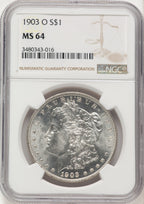 1903-O Morgan Dollar NGC MS64 (782365012)