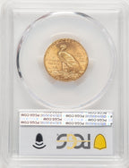 1908-S $5 Blue Gradient Indian Half Eagle PCGS MS65+