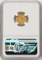1854 G$1 Type Two Gold Dollar NGC MS62 (782470003)