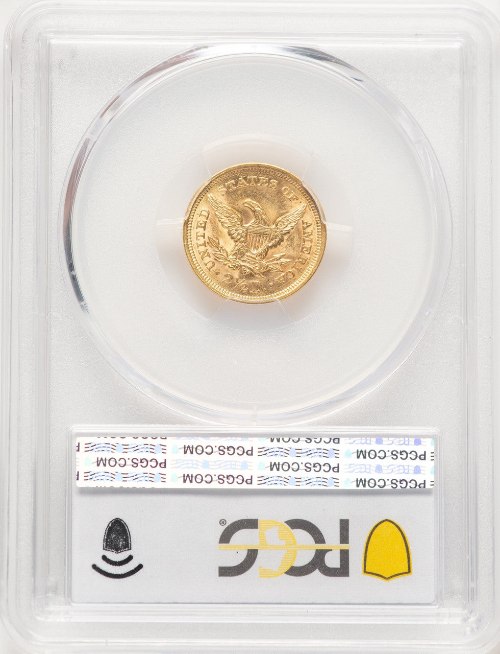 1852 $2.50 Liberty Quarter Eagle PCGS MS62