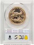 1994 Gold Eagle 1 oz Blue Gradient PCGS MS70