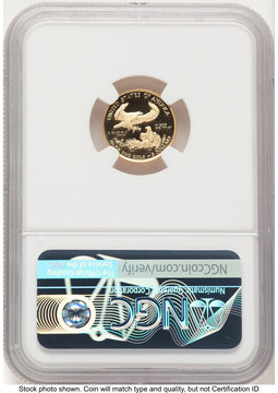 2021-W Type 1 Proof Gold Eagle 1/10 oz FDI NGC PF70 Ed Moy (782578047)