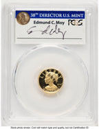 2018-W G$10 American Liberty High Relief FDI PCGS PR70 Ed Moy