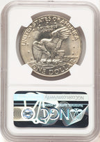 1972 $1 Eisenhower Dollar NGC MS66