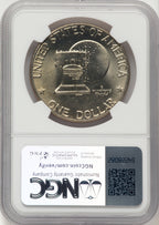 1976-D $1 Type Two Eisenhower Dollar NGC MS67
