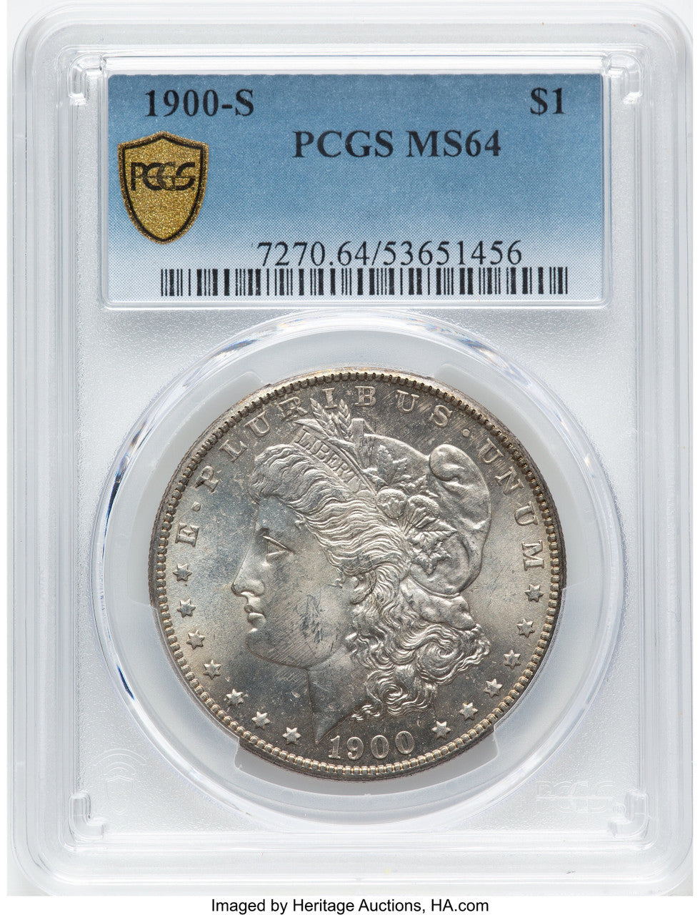 1900-S Morgan Dollar PCGS MS64 (782654009)