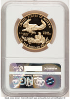 2016-W Proof Gold Eagle 1 oz ER Blue NGC PF70