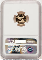 2016-W Proof Gold Eagle 1/10 oz ER Blue NGC PF70