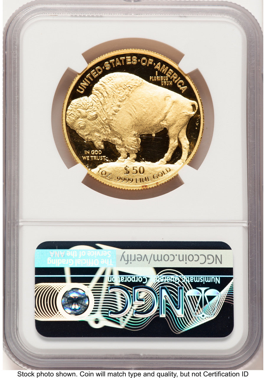 2016-W Proof Gold Buffalo 1 oz NGC PF70 Ed Moy