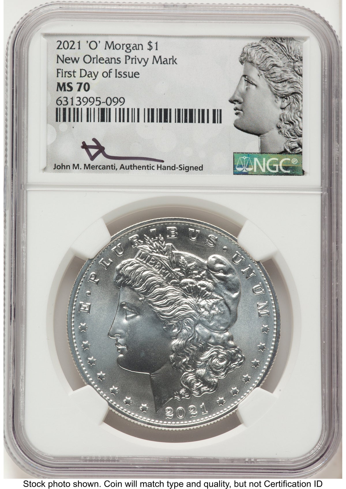 2021 6 Coin Morgan & Peace Dollar Set FDI John Morgan/Peace Label NGC MS70 Mercanti