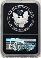 2020-W Proof Silver Eagle 1 oz FDI John Denver NGC PF70 Mercanti