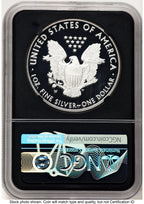2020-W Proof Silver Eagle FDI Philadelphia NGC PF70 Mercanti Signed