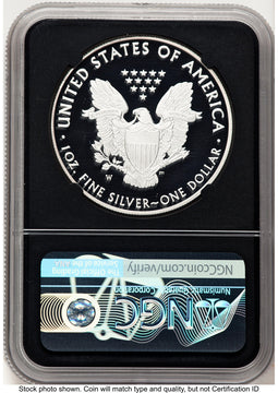 2020-W Proof Silver Eagle 1 oz FDI John Washington NGC PF70 Mercanti