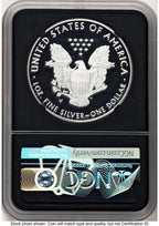 2021-W TY1 Proof Silver Eagle 1 oz FDI Elizabeth Jones NGC PF70