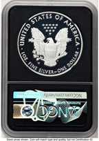 2021-W TY1 Proof Silver Eagle 1 oz FDI John NGC PF70 Mercanti